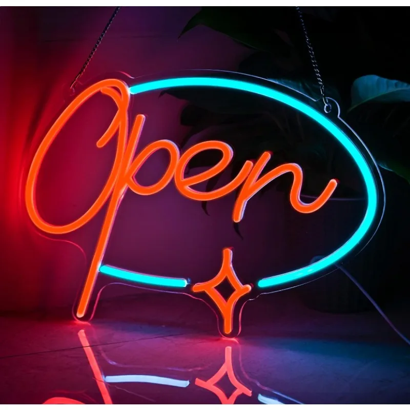 Led Neon Open Signs for Business 15.8" x 11.5" USB Powered Lighted Store Coffee Salon Shop Beauty Room Hotel Wall Decor
Led Neon Open Signs for Business 15.8" x 11.5" USB Powered Lighted Store Coffee Salon Shop Beauty Room Hotel Wall Decor