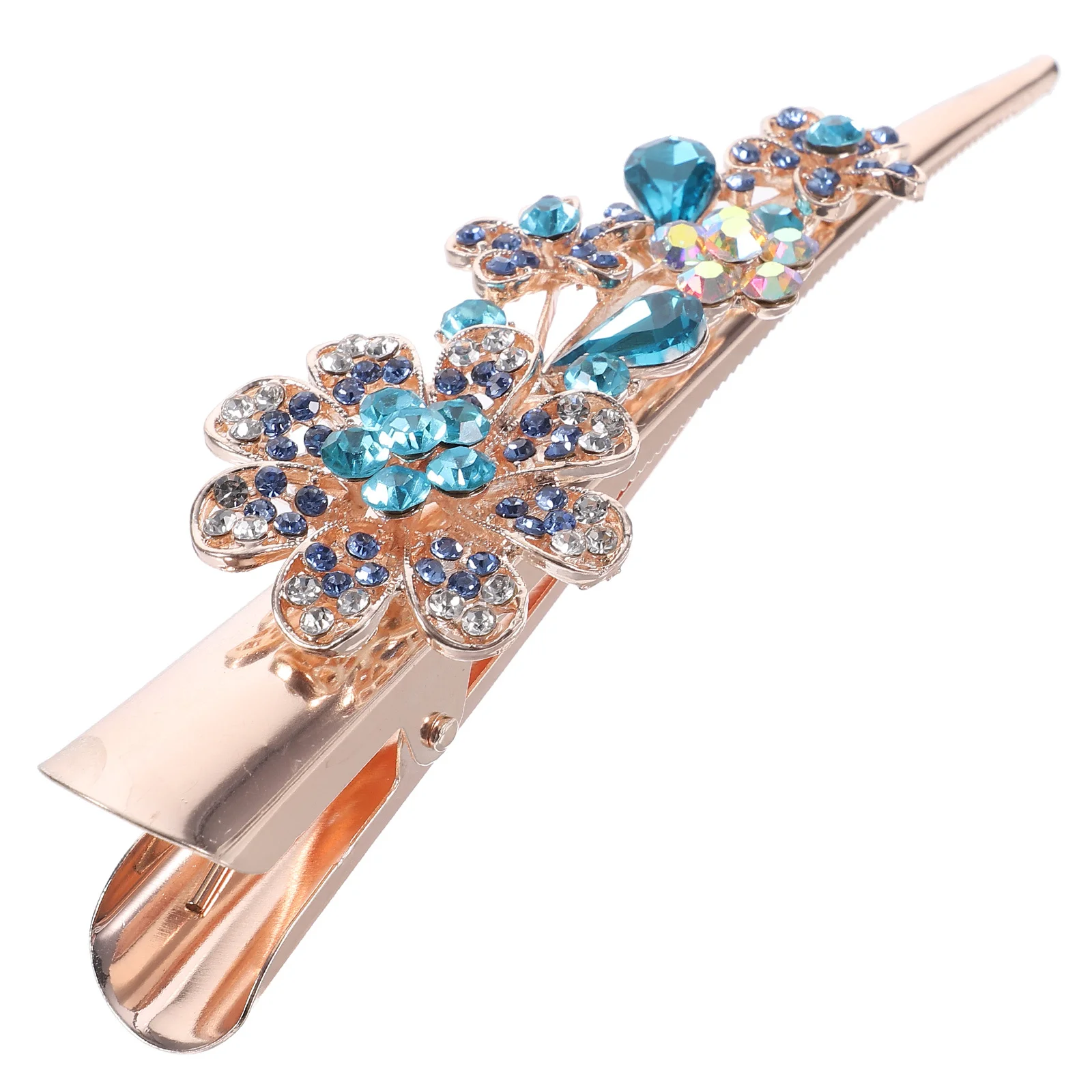 Металлическая заколка-цветок со стразами для женщин, аксессуар для волос, заколка-уточка для вечеринок и банкетов
Металлическая заколка-цветок со стразами для женщин, аксессуар для волос, заколка-уточка для вечеринок и банкетов