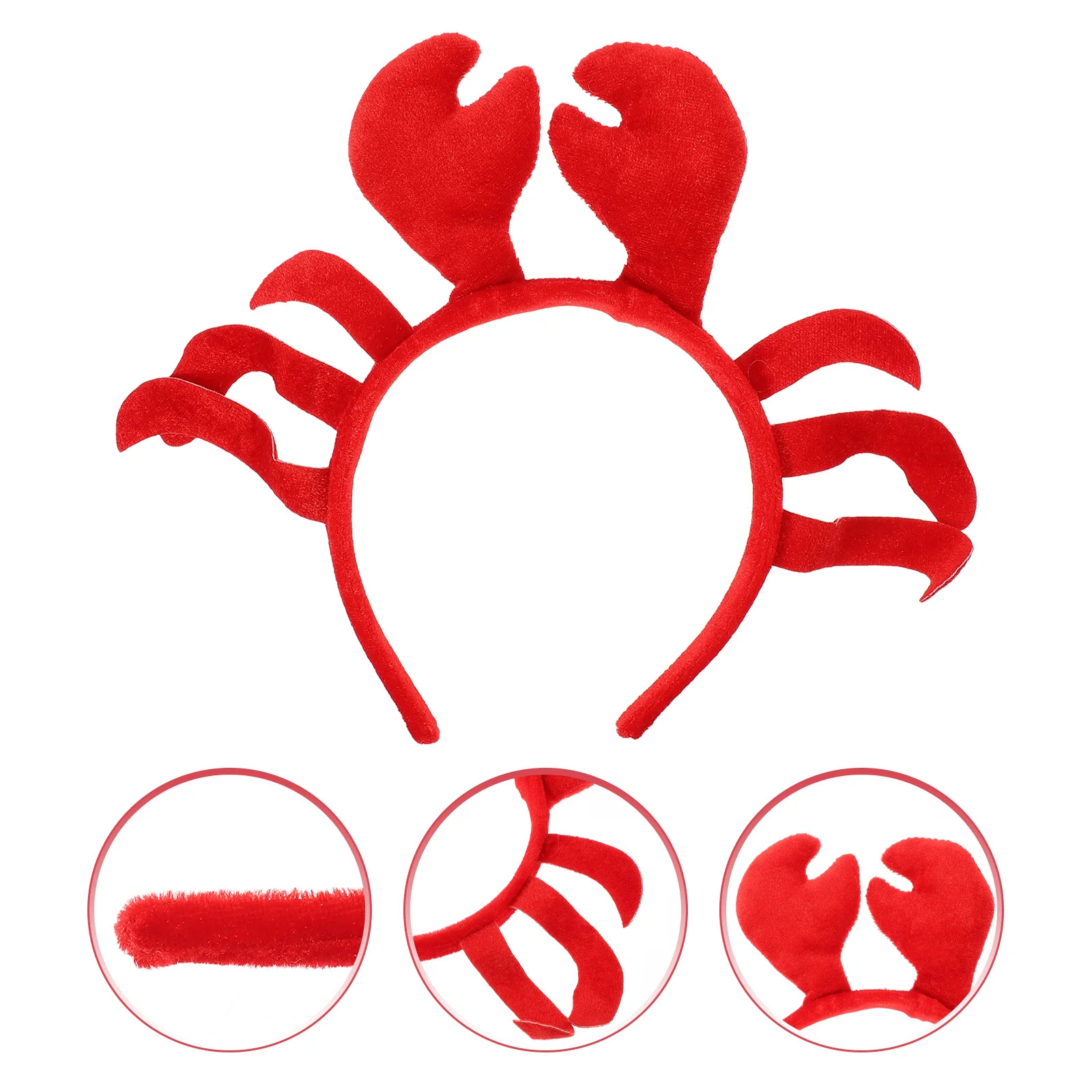 Plush Crab Headband Christmas Headband Halloween Props Headband Shaped Headband Hair Hair Loop Hair Clasp Hair Band Hair Accesso
Plush Crab Headband Christmas Headband Halloween Props Headband Shaped Headband Hair Hair Loop Hair Clasp Hair Band Hair Accesso