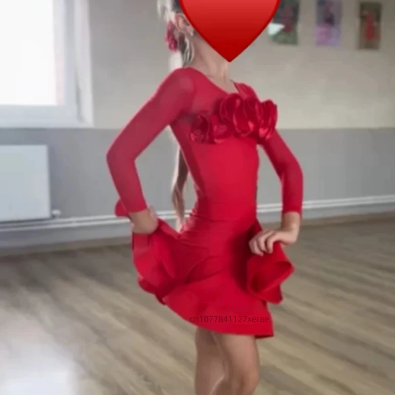 Latin Dance Costumes for Children and Women, New Simple and Fashionable Latin Dance Long Sleeved Performance Costumes for Girls
Latin Dance Costumes for Children and Women, New Simple and Fashionable Latin Dance Long Sleeved Performance Costumes for Girls