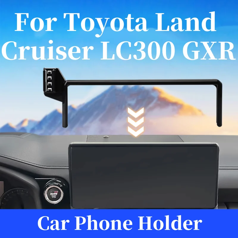 Gravity Car Phone Holder For Toyota Land Cruiser LC300 GXR Screen Fixed Navigation Bracket For Car Auto Interior Accessories
Gravity Car Phone Holder For Toyota Land Cruiser LC300 GXR Screen Fixed Navigation Bracket For Car Auto Interior Accessories