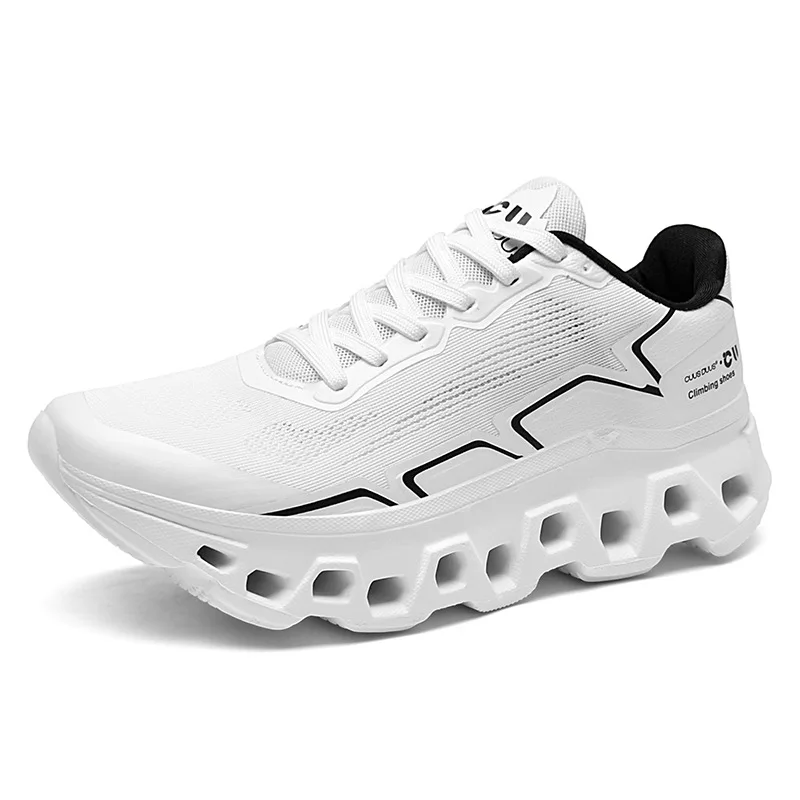 Men's Running Shoes Jogging Breathable Mesh Cushioning Non-Slip Outdoor Luxury Shoes Couple Trainer Race Sneakers Off-road Shoes
Men's Running Shoes Jogging Breathable Mesh Cushioning Non-Slip Outdoor Luxury Shoes Couple Trainer Race Sneakers Off-road Shoes