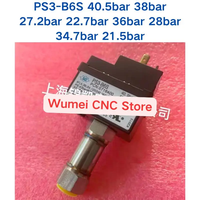 New Original Pressure switch PS3-B6S 40.5bar/38bar/27.2bar/22.7bar/36bar(Brand new bulk without separate outer packaging box)
New Original Pressure switch PS3-B6S 40.5bar/38bar/27.2bar/22.7bar/36bar(Brand new bulk without separate outer packaging box)