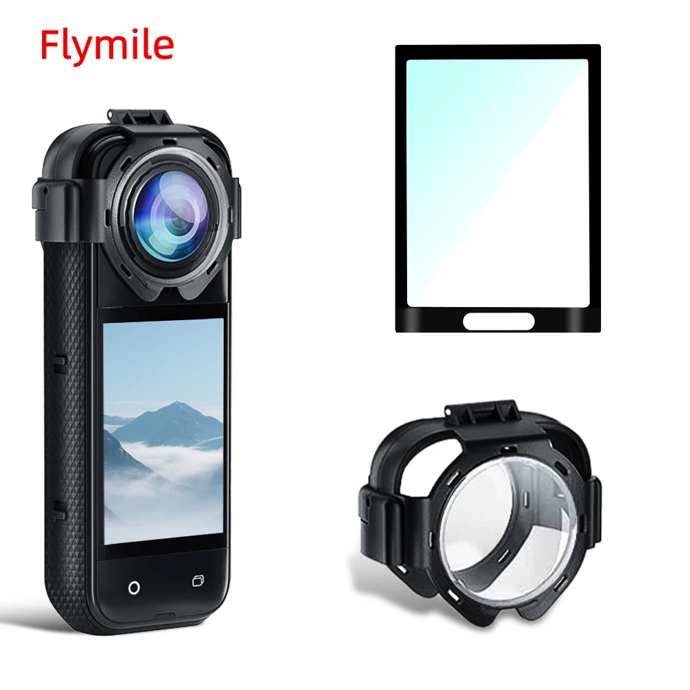 Защитные пленки для объектива Flymile X5 для Camers Insta360 X5, аксессуары для оптического стекла, защита от запотевания, защита от царапин
Защитные пленки для объектива Flymile X5 для Camers Insta360 X5, аксессуары для оптического стекла, защита от запотевания, защита от царапин
