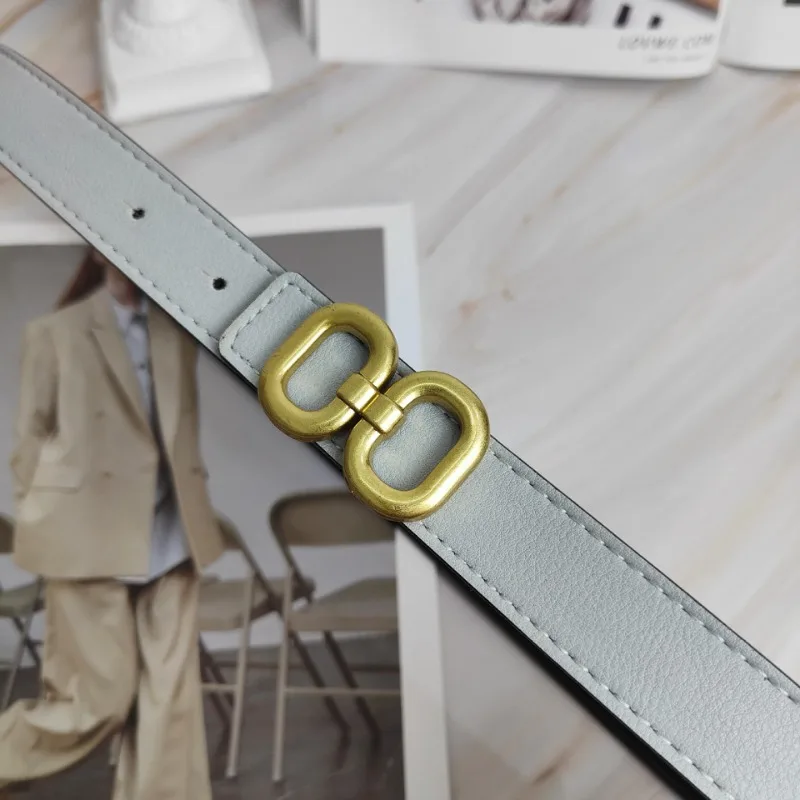 2023 New Women's Colorful Cowhide Belt with Loop Buckle Decoration Simple and Casual Korean Fashion Jeans Luxury Belt
2023 New Women's Colorful Cowhide Belt with Loop Buckle Decoration Simple and Casual Korean Fashion Jeans Luxury Belt