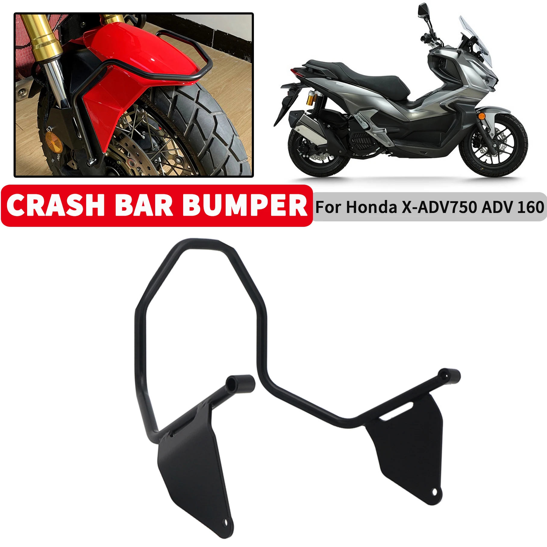 Motorcycle Front Wheel Mudguard Protective Bumper Fender Guard Crash Bar For Honda XADV750 XADV 750 2018-2023 ADV160 2022-2023
Motorcycle Front Wheel Mudguard Protective Bumper Fender Guard Crash Bar For Honda XADV750 XADV 750 2018-2023 ADV160 2022-2023
