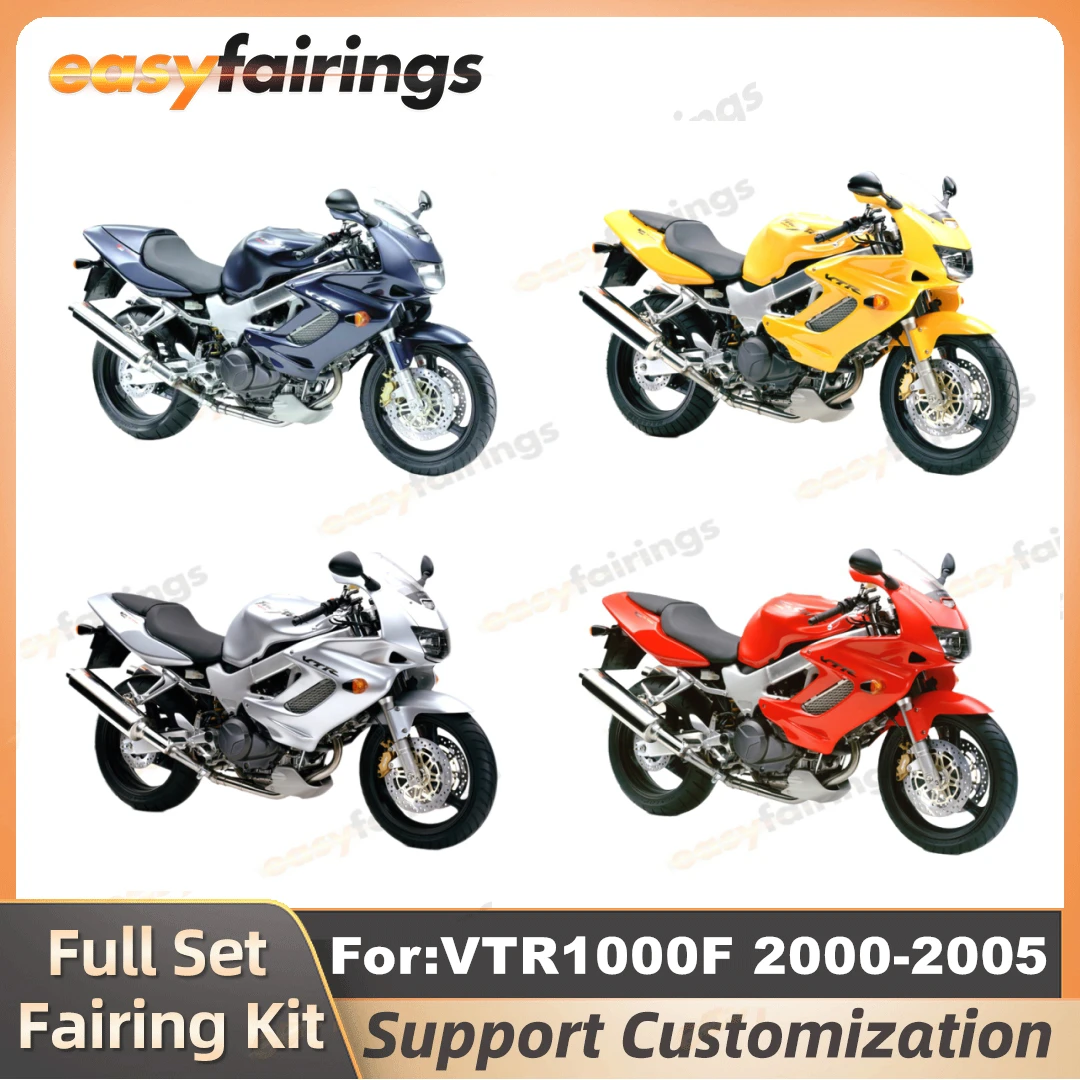 Новый полный комплект обтекателей для мотоцикла ABS, подходит для HONDA VTR1000F VTR1000F 2000 2001 2002 2003 2004 2005, полный комплект обтекателей кузова
Новый полный комплект обтекателей для мотоцикла ABS, подходит для HONDA VTR1000F VTR1000F 2000 2001 2002 2003 2004 2005, полный комплект обтекателей кузова