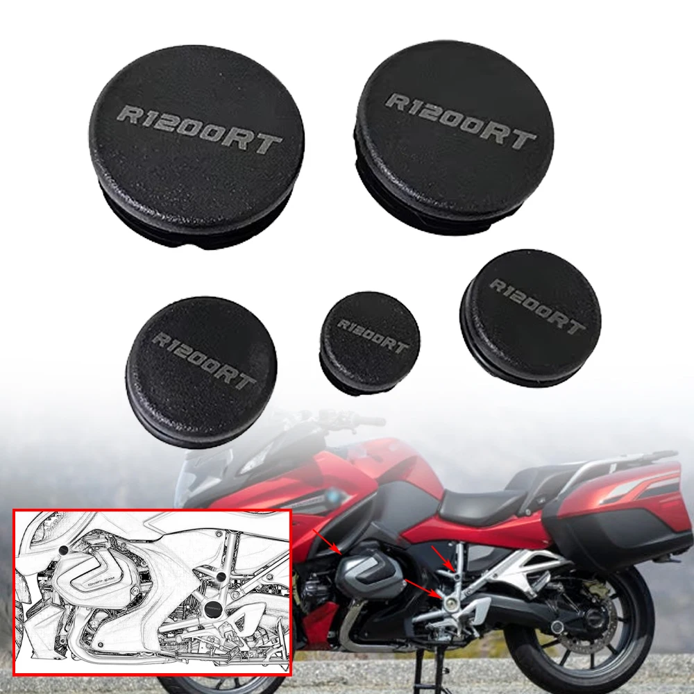 Fit For BMW R1200RT LC 2014-2018 R1250RT LC 2019-2021 ABS Frame Decorative Cap Plug Cover Motorcycle Frame Hole Cover Caps Plug
Fit For BMW R1200RT LC 2014-2018 R1250RT LC 2019-2021 ABS Frame Decorative Cap Plug Cover Motorcycle Frame Hole Cover Caps Plug