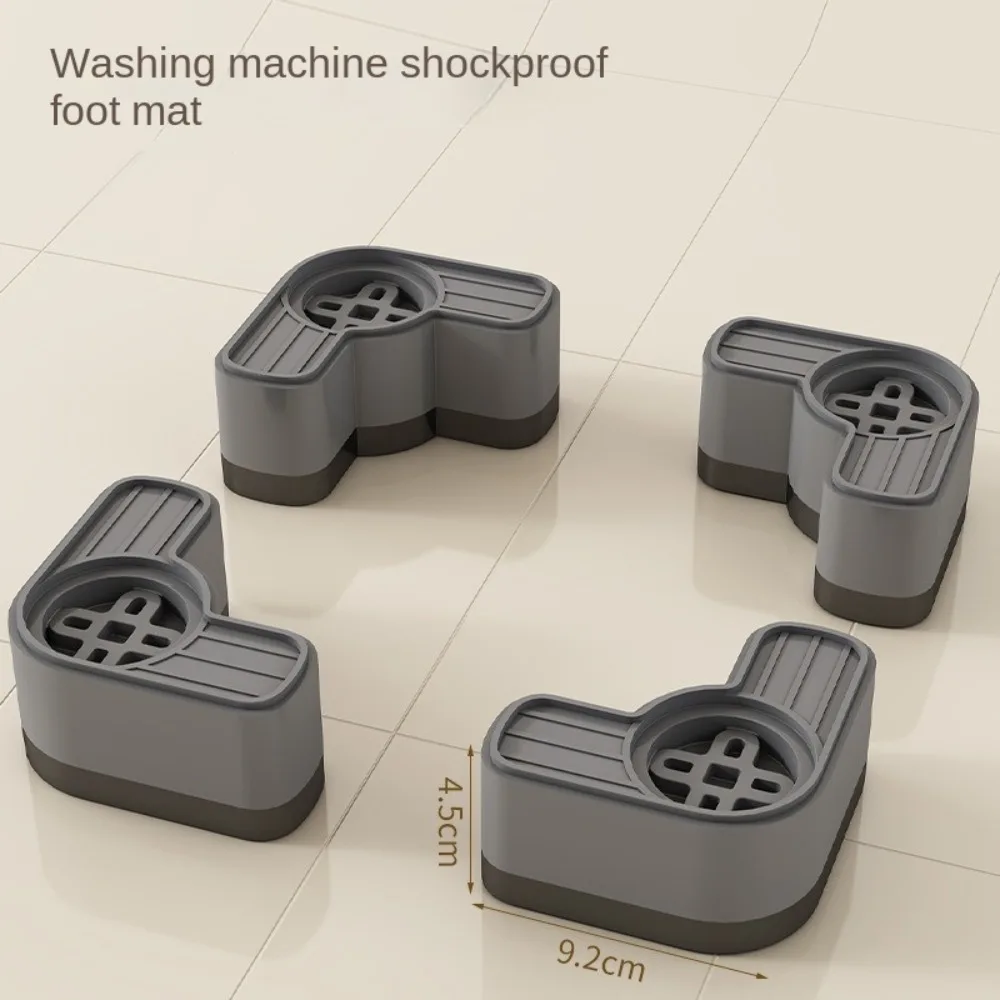 4pcs Shock-absorbing Washing Machine Foot Pad Anti slip Height Increasing Anti-Vibration Feet Pad Single layer/Double layer
4pcs Shock-absorbing Washing Machine Foot Pad Anti slip Height Increasing Anti-Vibration Feet Pad Single layer/Double layer