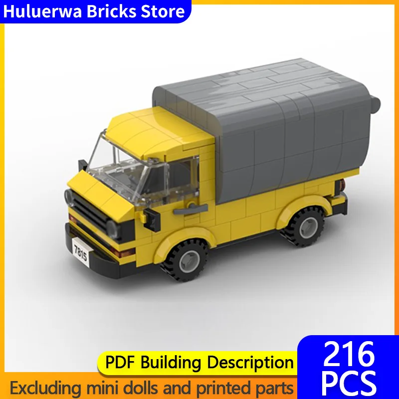 Speed Hypercar Model MOC Building Bricks Classic T3 Transporter Modular Technology Gifts Holiday Assemble Children Toys Suit
Speed Hypercar Model MOC Building Bricks Classic T3 Transporter Modular Technology Gifts Holiday Assemble Children Toys Suit