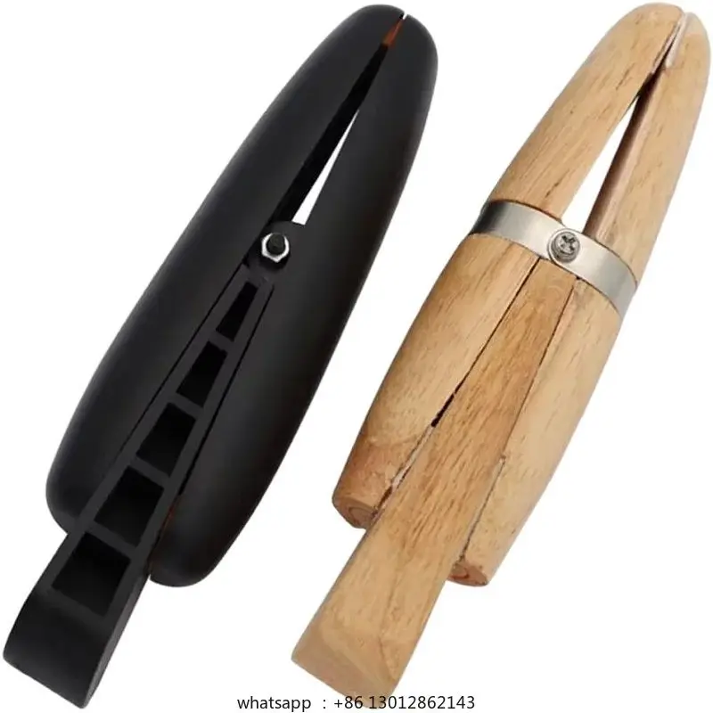 2Pcs Wooden/Plastic Ring Clamp Jewelers Holder Jewelry Making Benchwork Professional Hand Tool Rings Vice With Wedge Lock
2Pcs Wooden/Plastic Ring Clamp Jewelers Holder Jewelry Making Benchwork Professional Hand Tool Rings Vice With Wedge Lock