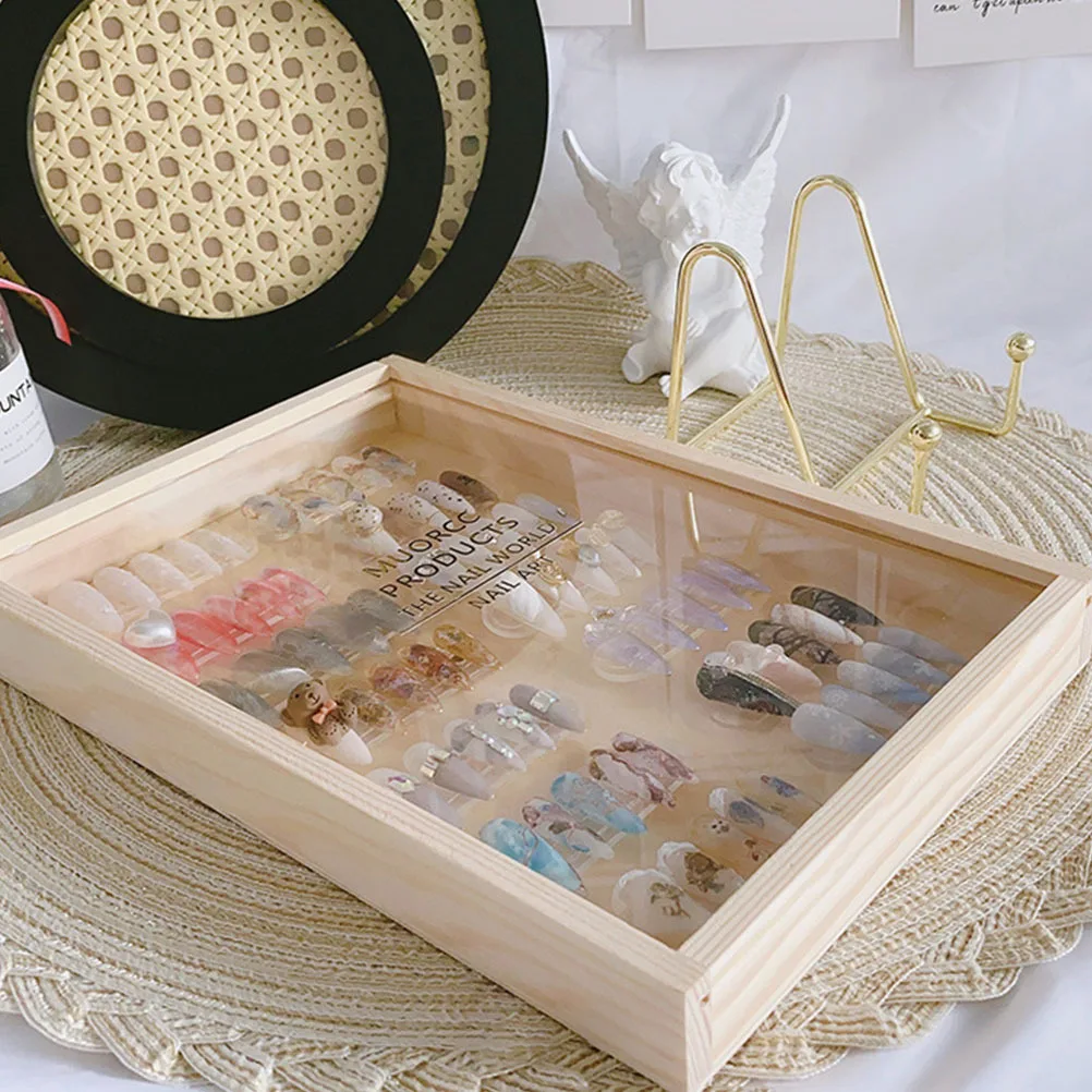 1Pcs Transparent Lid Nail Art Display Board Dust-Proof Storage Box Clear Acrylic Case for Manicure Presentation Organizer 
1Pcs Transparent Lid Nail Art Display Board Dust-Proof Storage Box Clear Acrylic Case for Manicure Presentation Organizer