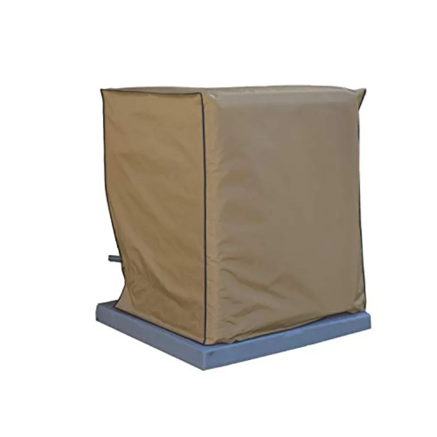 Waterproof Nylon AC Unit Cover for Outdoor Air Conditioning System by Comp Bind Technology LLC Tan 32.5''W x 32.5''W x 43''H Id
Waterproof Nylon AC Unit Cover for Outdoor Air Conditioning System by Comp Bind Technology LLC Tan 32.5''W x 32.5''W x 43''H Id
