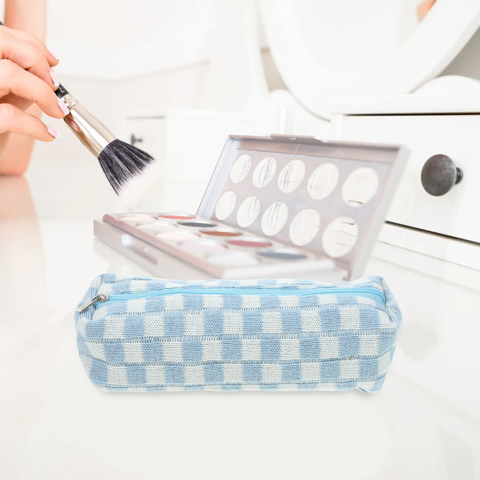 Checkerboard Pencil Case Coffee Color Small Size Large Capacity Organizer Teen Stationery Bag Multi Function Student School
Checkerboard Pencil Case Coffee Color Small Size Large Capacity Organizer Teen Stationery Bag Multi Function Student School