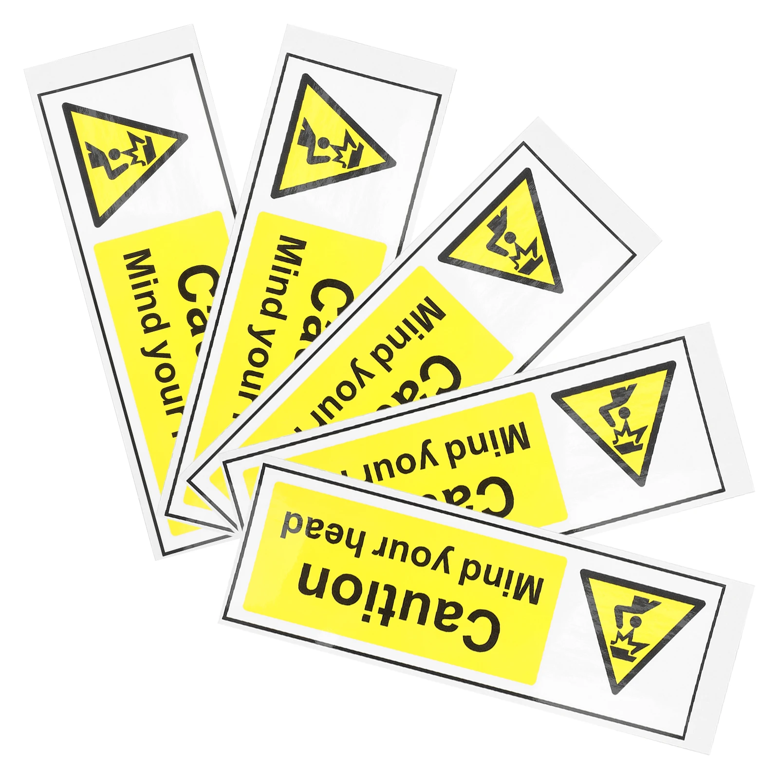 5pcs Mind Head Watch Your Head Warning Sticker Stickers PP Material Self Adhesive Warning Signs Low Ceiling Decals For Home
5pcs Mind Head Watch Your Head Warning Sticker Stickers PP Material Self Adhesive Warning Signs Low Ceiling Decals For Home