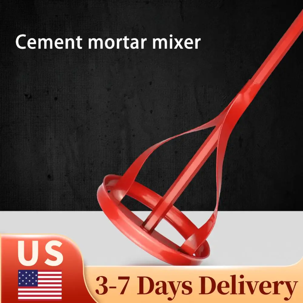 Шестигранный миксер-мешалка для штукатурки и краски, насадка на электродрель, красный, для растворов и грунтовок
Шестигранный миксер-мешалка для штукатурки и краски, насадка на электродрель, красный, для растворов и грунтовок