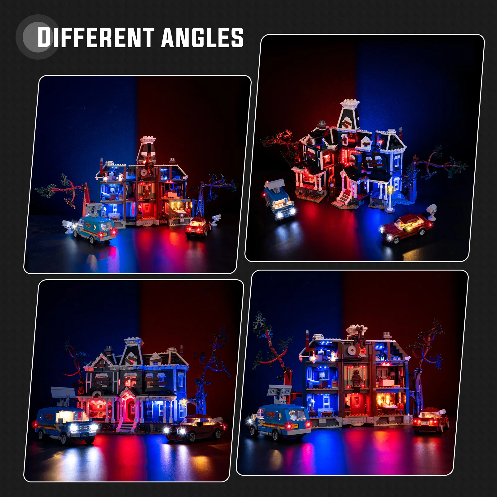 LED Lighting Set Suitable for LEGO Stranger Things The Creel House 11370 Building Blocks (Not Include Model Bricks)
LED Lighting Set Suitable for LEGO Stranger Things The Creel House 11370 Building Blocks (Not Include Model Bricks)