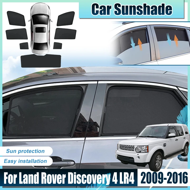 For Land Rover Discovery 4 LR4 Accessories 2009-2016 Car Window Sun Shades Covers light Shield Blocker Screen UV Protector Mesh
For Land Rover Discovery 4 LR4 Accessories 2009-2016 Car Window Sun Shades Covers light Shield Blocker Screen UV Protector Mesh
