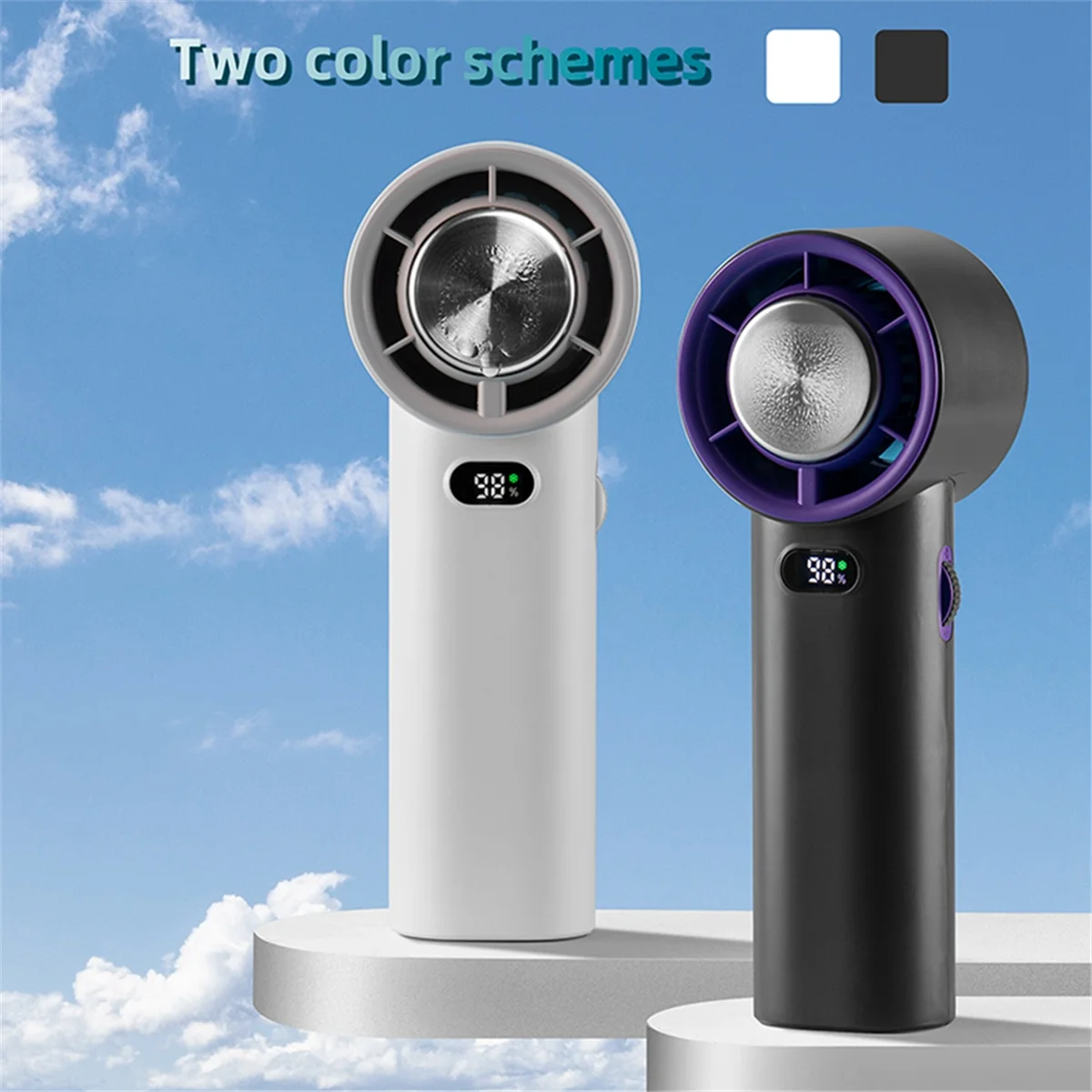 New Handheld Fan USB Rechargeable Small Desktop Fan 100-speed Wind Portable Refrigeration Cooling Fan For Home Office Travel
New Handheld Fan USB Rechargeable Small Desktop Fan 100-speed Wind Portable Refrigeration Cooling Fan For Home Office Travel