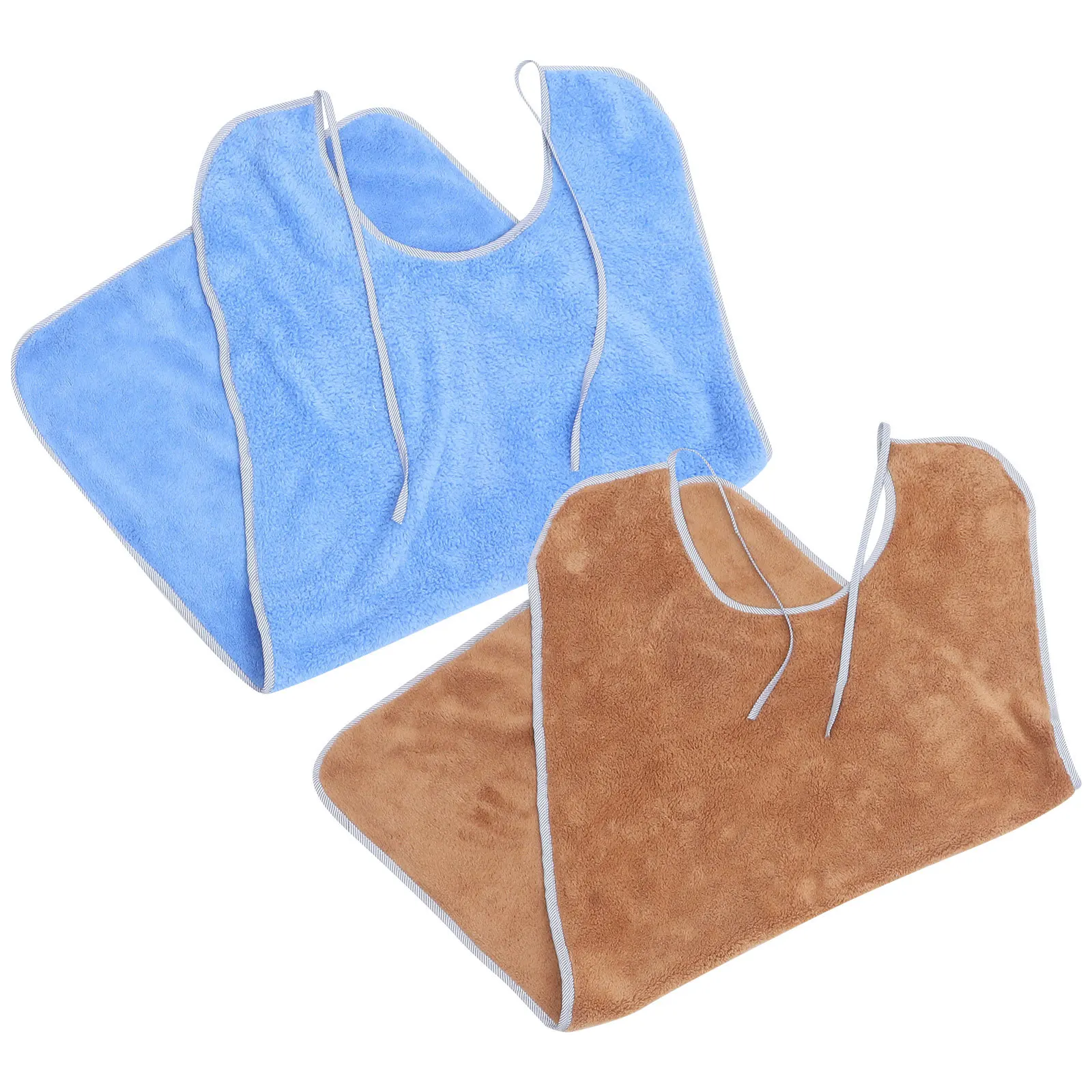 2pcs Waterproof Leak-Proof Polyester Adult Bib Adjustable Folding Clothing Protector Washable For Seniors Elderly Men Women Home
2pcs Waterproof Leak-Proof Polyester Adult Bib Adjustable Folding Clothing Protector Washable For Seniors Elderly Men Women Home