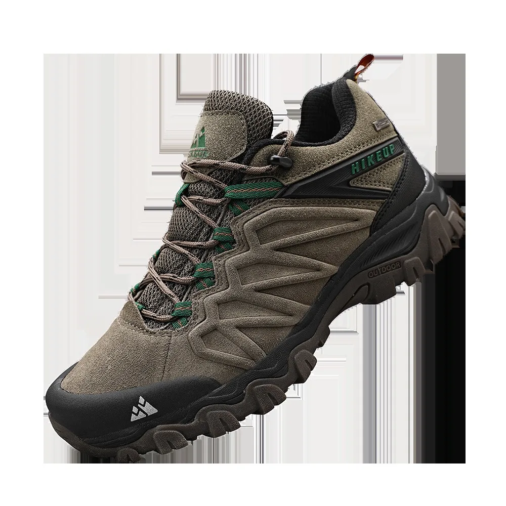 High Quality Leather Hiking Shoes Durable Outdoor Sport Men Trekking Leather Shoes Lace-Up Climbing Hunting Sneakers
High Quality Leather Hiking Shoes Durable Outdoor Sport Men Trekking Leather Shoes Lace-Up Climbing Hunting Sneakers