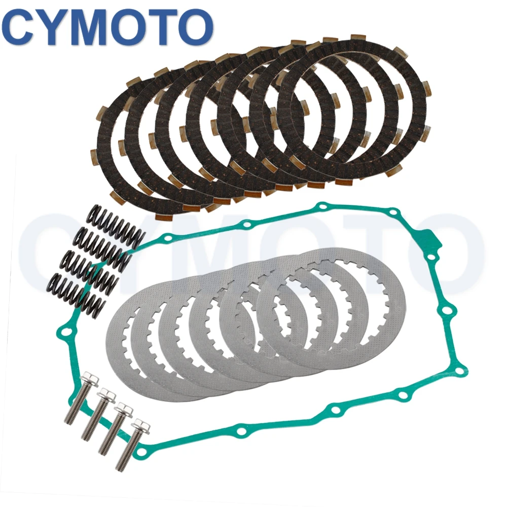 Complete Clutch Kit Heavy Duty Springs and Clutch Cover Gasket Compatible For Honda Shadow VLX 600 VT600C VT 600CD 1988-1998
Complete Clutch Kit Heavy Duty Springs and Clutch Cover Gasket Compatible For Honda Shadow VLX 600 VT600C VT 600CD 1988-1998