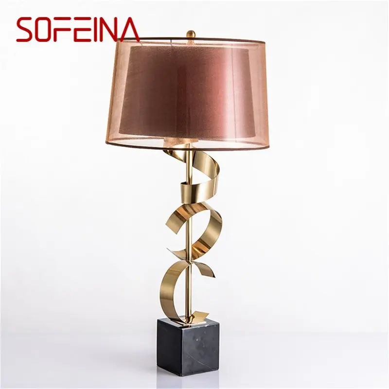 SOFEINA Contemporary Table Lamp Creative LED Luxury Vintage Desk Light Fashion for Home Hotel Bedroom Living Room Decor
SOFEINA Contemporary Table Lamp Creative LED Luxury Vintage Desk Light Fashion for Home Hotel Bedroom Living Room Decor