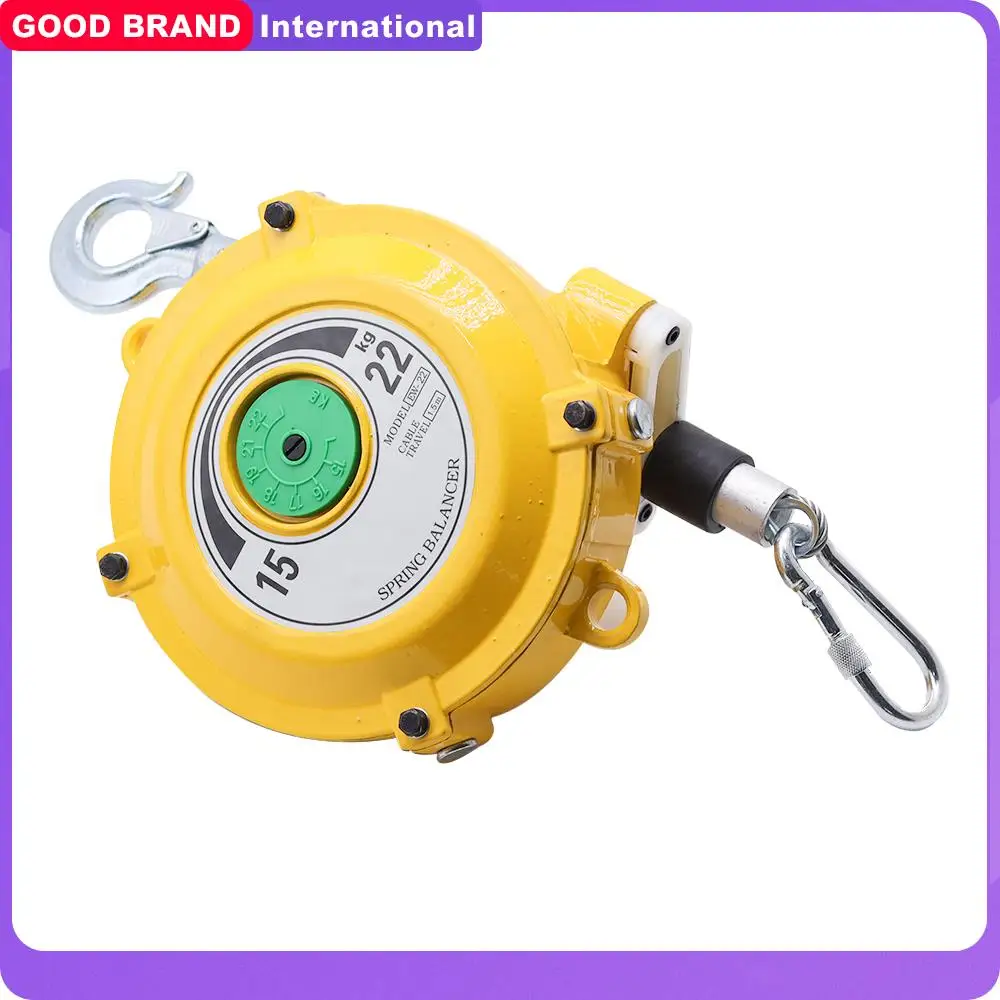 15-22KG Spring Balancer Self-locking Tower-Type Lifting Hook Spring Holder Balancer Steel Wire Rope Balancing Lifting Jack
15-22KG Spring Balancer Self-locking Tower-Type Lifting Hook Spring Holder Balancer Steel Wire Rope Balancing Lifting Jack