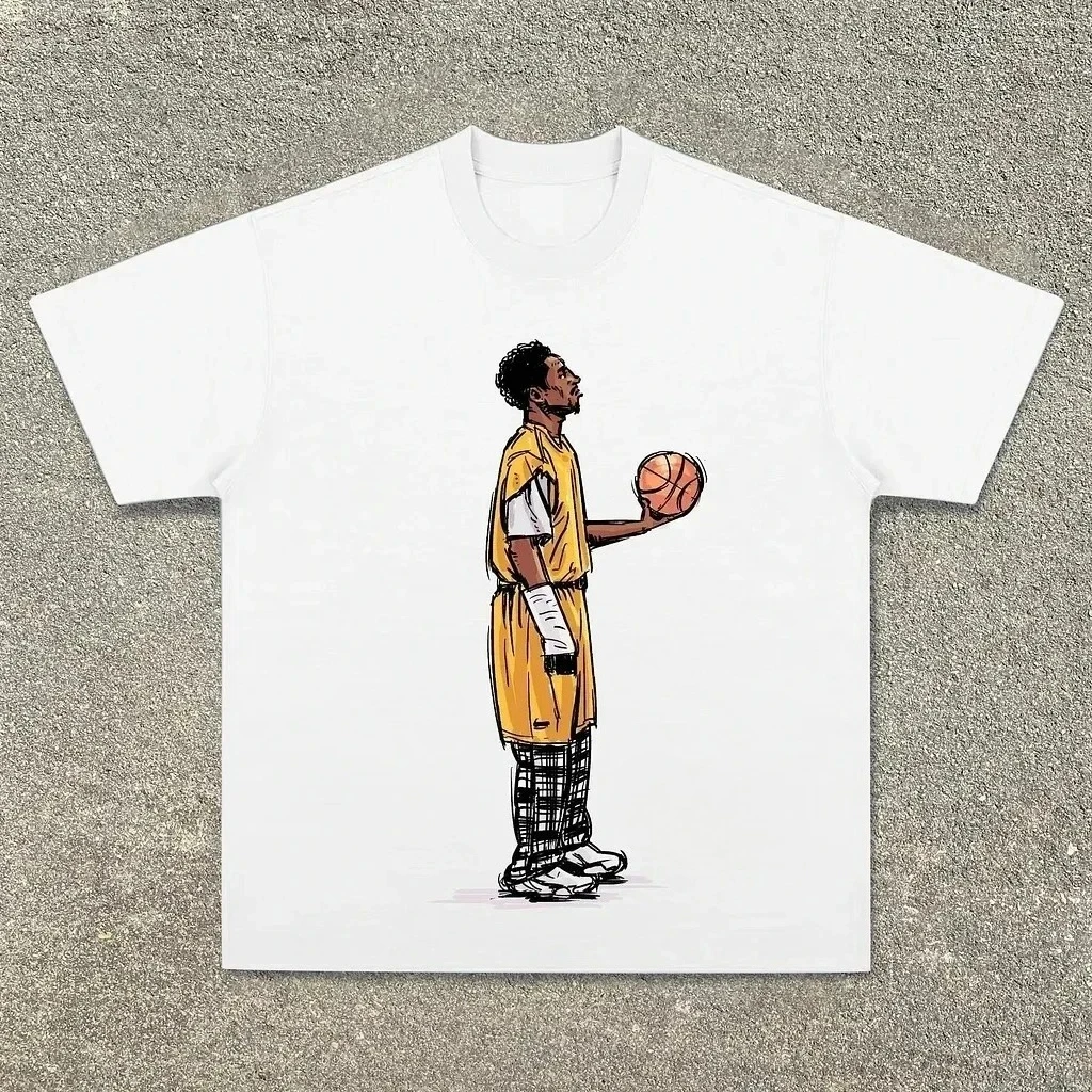 Looked Up At The American Heavy Женская Мужская футболка Digital Direct Spray To Do Old Street Basketball Футболка с коротким рукавом Топы Y2k
Looked Up At The American Heavy Женская Мужская футболка Digital Direct Spray To Do Old Street Basketball Футболка с коротким рукавом Топы Y2k