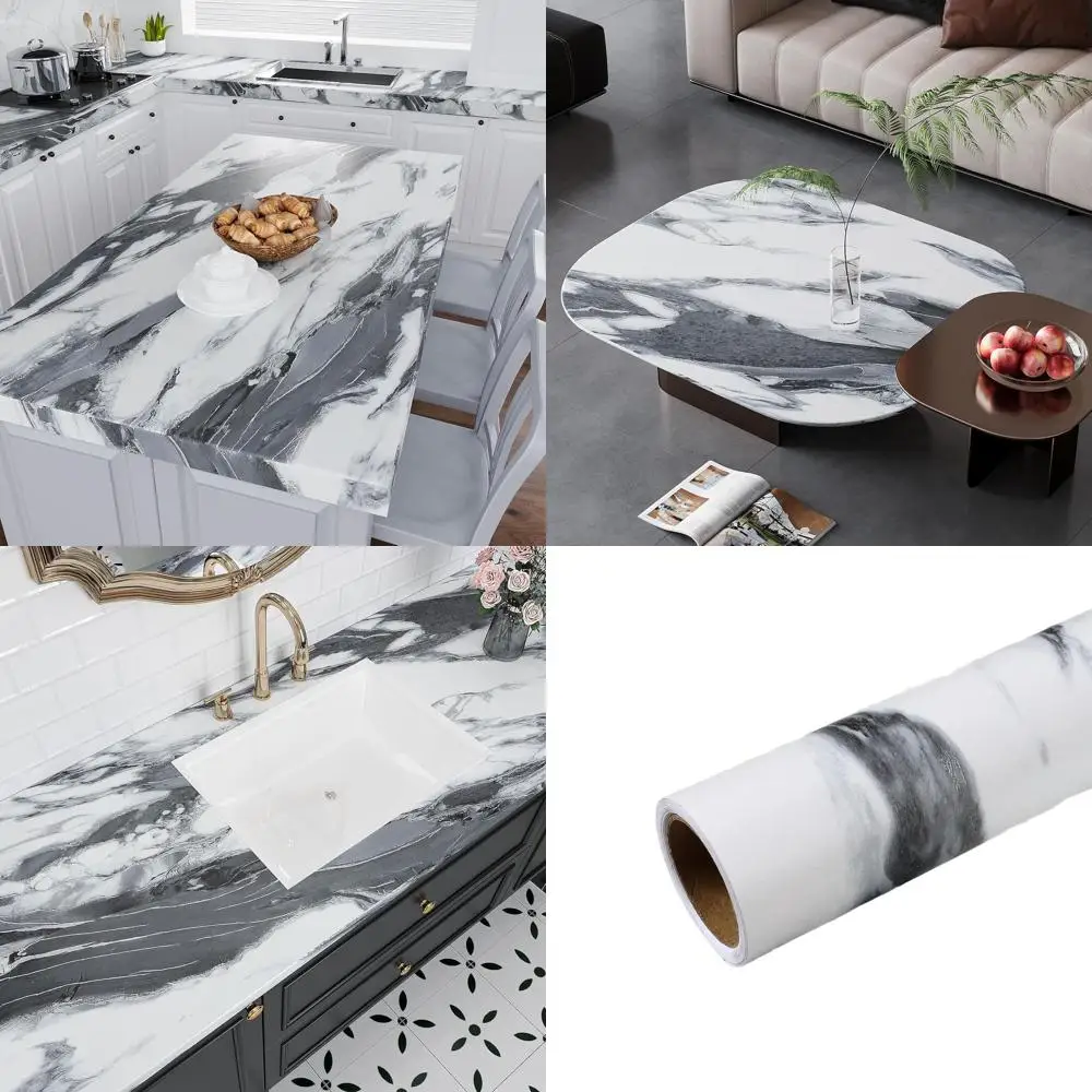 Самоклеящаяся мраморная пленка, 354 x 32, водонепроницаемая, для столешниц в кухне и ванной, удобная для арендаторов
Самоклеящаяся мраморная пленка, 354 x 32, водонепроницаемая, для столешниц в кухне и ванной, удобная для арендаторов