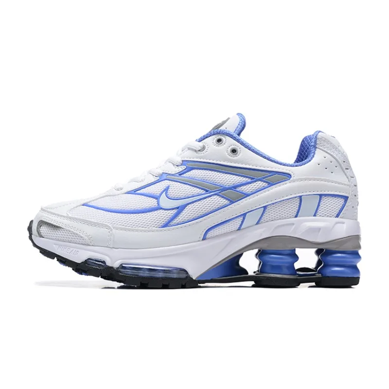 Nike Shox Ride 2, амортизирующие, противоскользящие, износостойкие, модные, повседневные, в стиле ретро, спортивные кроссовки, белые, синие
Nike Shox Ride 2, амортизирующие, противоскользящие, износостойкие, модные, повседневные, в стиле ретро, спортивные кроссовки, белые, синие
