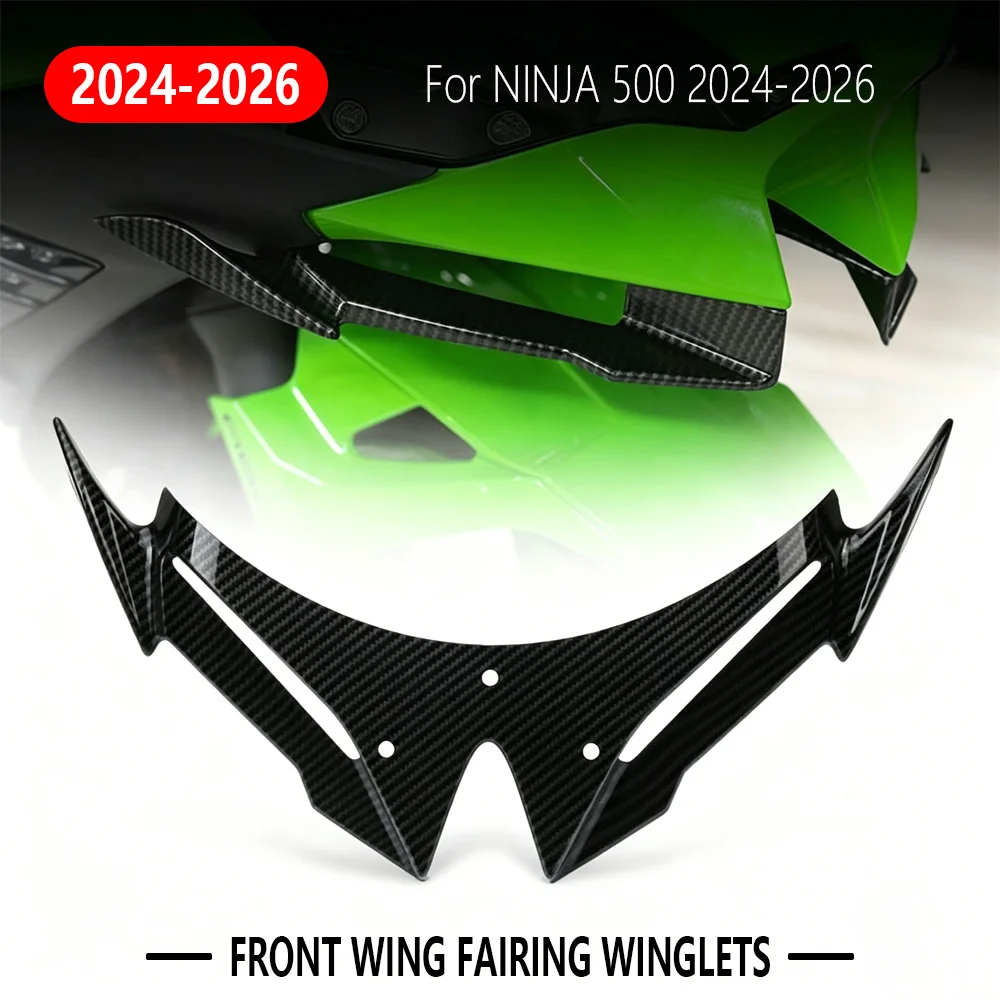Для мотоциклов Ninja500/SE 2024, 2025, 2026: Передние аэродинамические обтекатели (винглеты), защитные накладки на воздухозаборник, аксессуары
Для мотоциклов Ninja500/SE 2024, 2025, 2026: Передние аэродинамические обтекатели (винглеты), защитные накладки на воздухозаборник, аксессуары