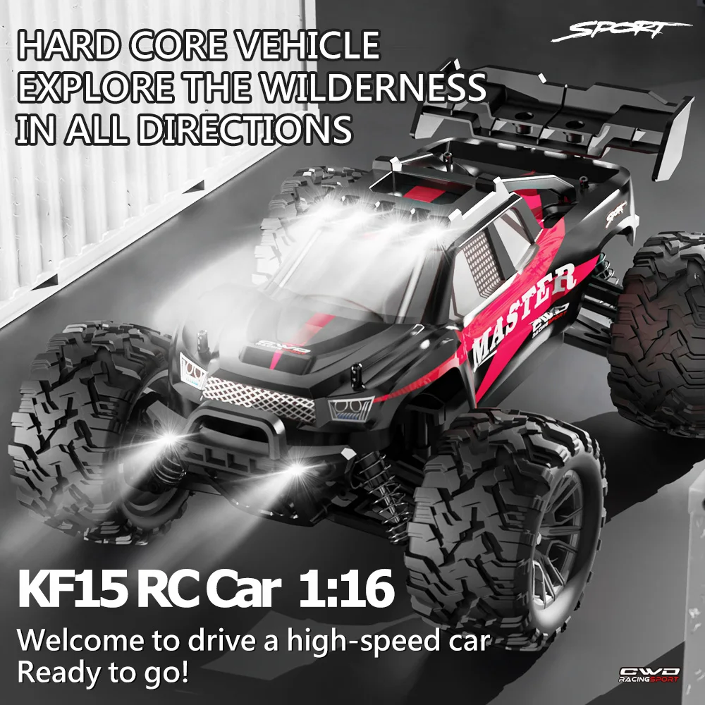 High Speed KF15 1:16 RC Car 2.4G Remote Control Car Electric Off-Road Drift 40km/h Racing Car Hobby Toy Gifts
High Speed KF15 1:16 RC Car 2.4G Remote Control Car Electric Off-Road Drift 40km/h Racing Car Hobby Toy Gifts