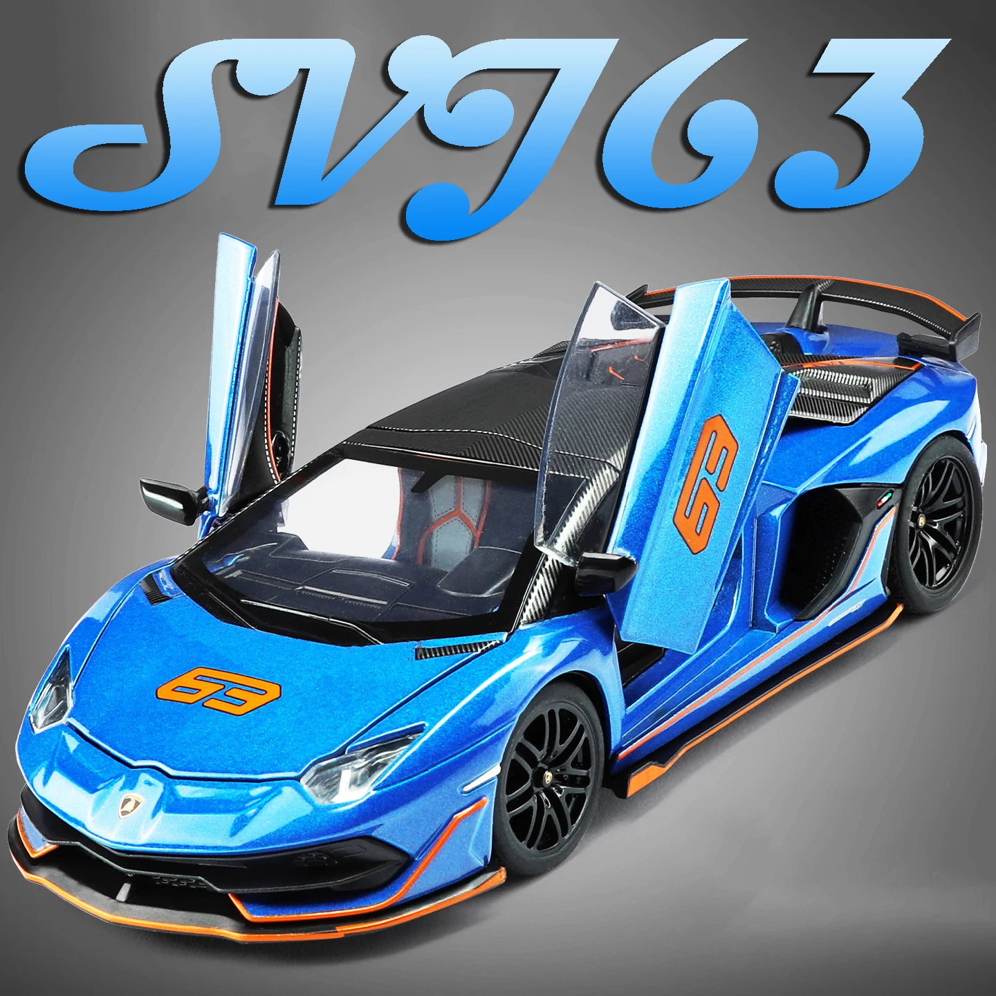 Модель суперкара Lamborghini Countach LP500S (1:32), литая под давлением, со звуком и светом, откатным механизмом, открывающимися дверями, коллекционная, для детей
Модель суперкара Lamborghini Countach LP500S (1:32), литая под давлением, со звуком и светом, откатным механизмом, открывающимися дверями, коллекционная, для детей