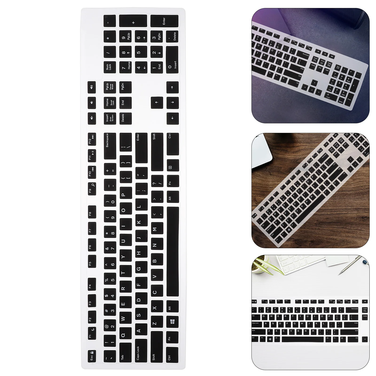 Cable Wired Keyboard Protector Protective Film Cover Skin Silica Gel Silicone Wireless
Cable Wired Keyboard Protector Protective Film Cover Skin Silica Gel Silicone Wireless