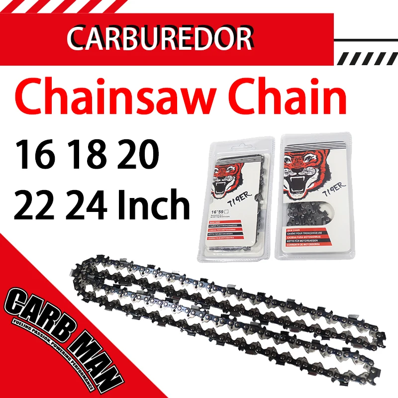 16/18/20/22/24 Inch Metal Chainsaw Chain Spare Parts Link Blade Electric For Husqvarna Stihl Wood Cutting
16/18/20/22/24 Inch Metal Chainsaw Chain Spare Parts Link Blade Electric For Husqvarna Stihl Wood Cutting