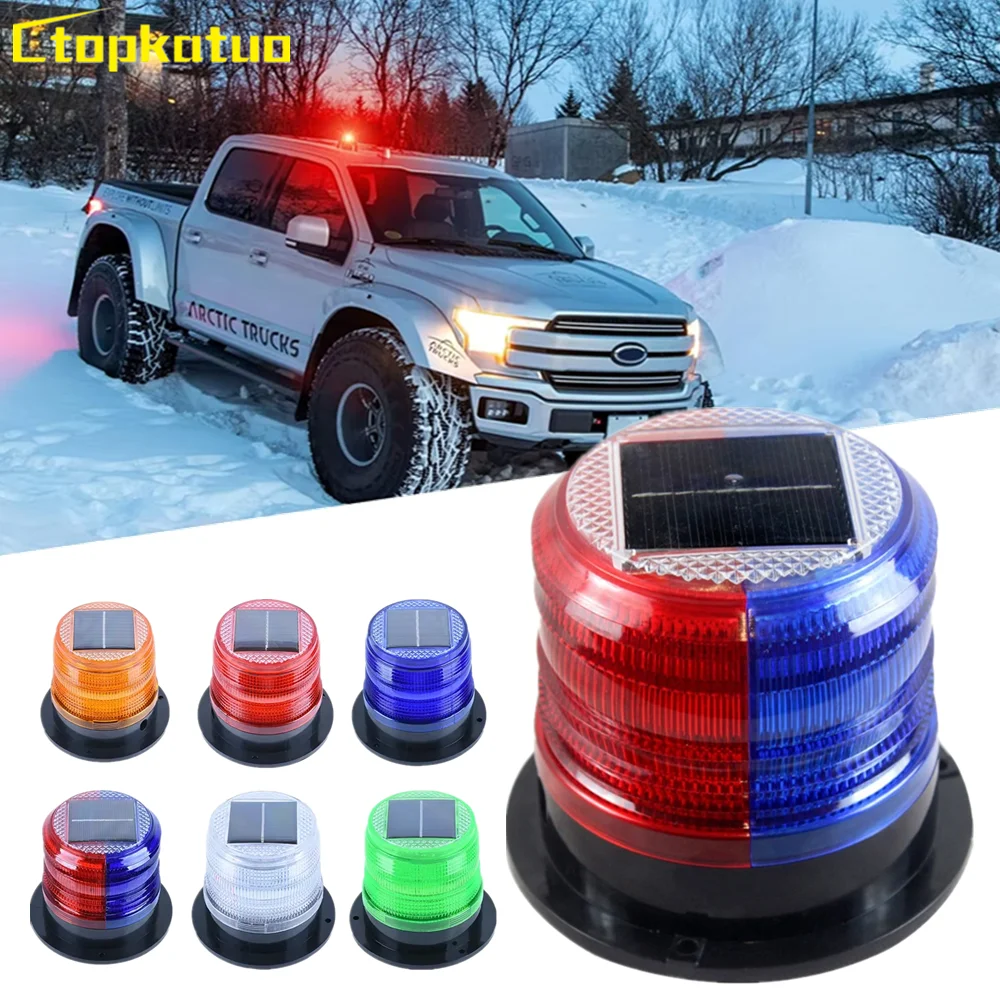 Truck Solar Strobe Signal Warning light Magnetic Wireless LED Indicator Flashing Light Lighting Car Roof Emergency Beacon Lamp
Truck Solar Strobe Signal Warning light Magnetic Wireless LED Indicator Flashing Light Lighting Car Roof Emergency Beacon Lamp