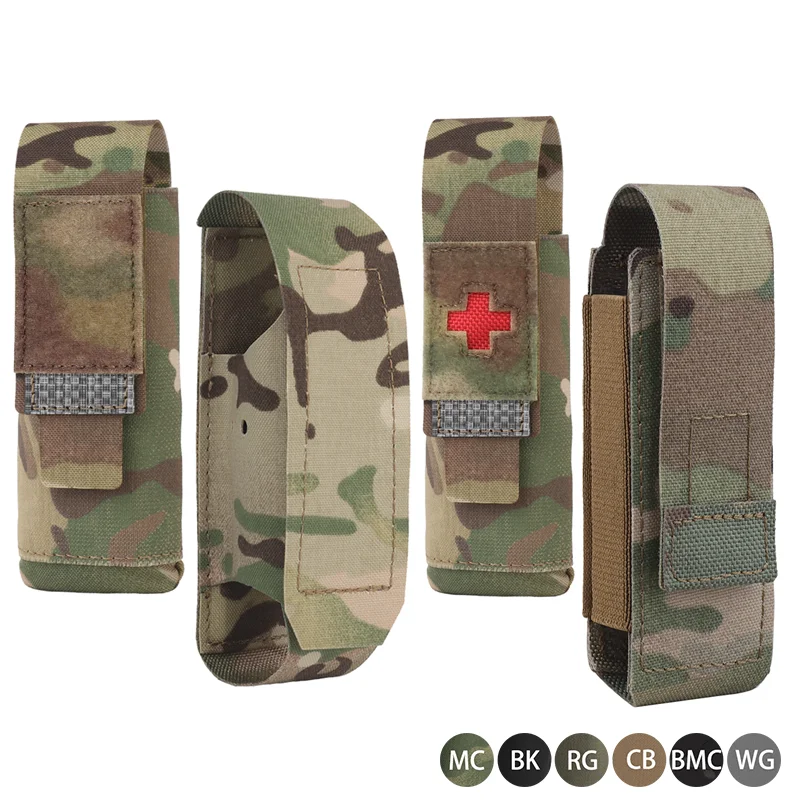 Modular First Aid Organizer Pouch Dual-Compartment Tourniquet & Flashlight Storage for Hunting Field Belt Vest Equipment
Modular First Aid Organizer Pouch Dual-Compartment Tourniquet & Flashlight Storage for Hunting Field Belt Vest Equipment