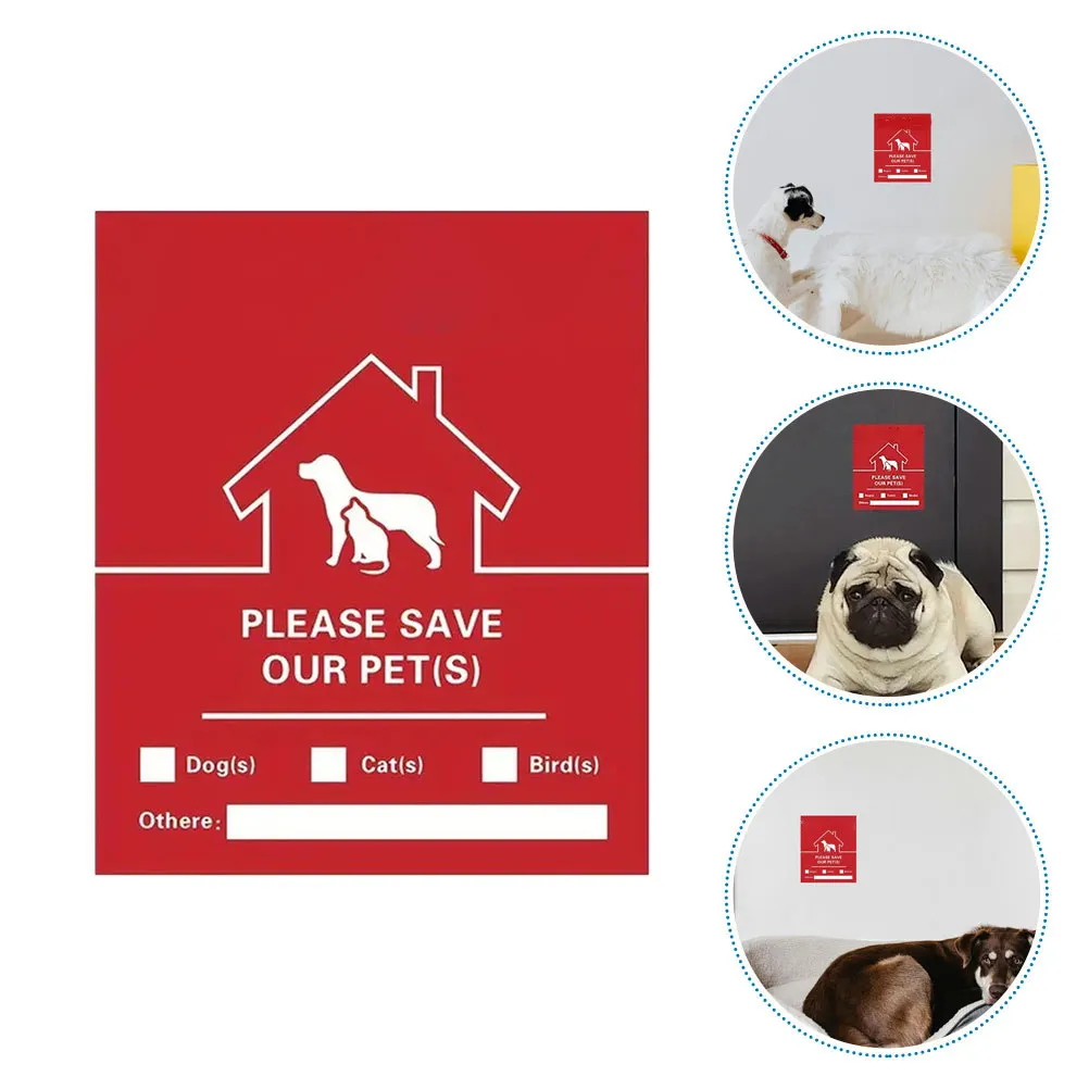 30 Sheets Emergency Alert Pets Rescue Stickers Fire Safety Decals for Windows Doors Emergency Sticker Pets Alert
30 Sheets Emergency Alert Pets Rescue Stickers Fire Safety Decals for Windows Doors Emergency Sticker Pets Alert