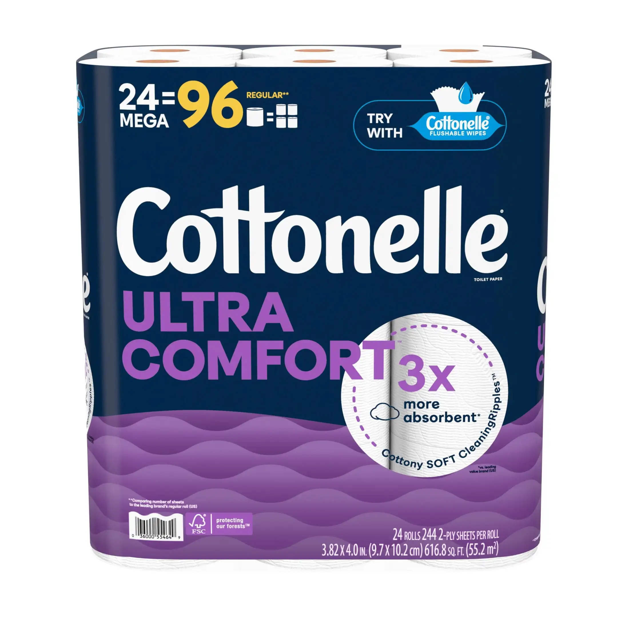 Туалетная бумага Ultra Comfort, мягкая туалетная бумага, 24-мегапиксельные рулоны
Туалетная бумага Ultra Comfort, мягкая туалетная бумага, 24-мегапиксельные рулоны