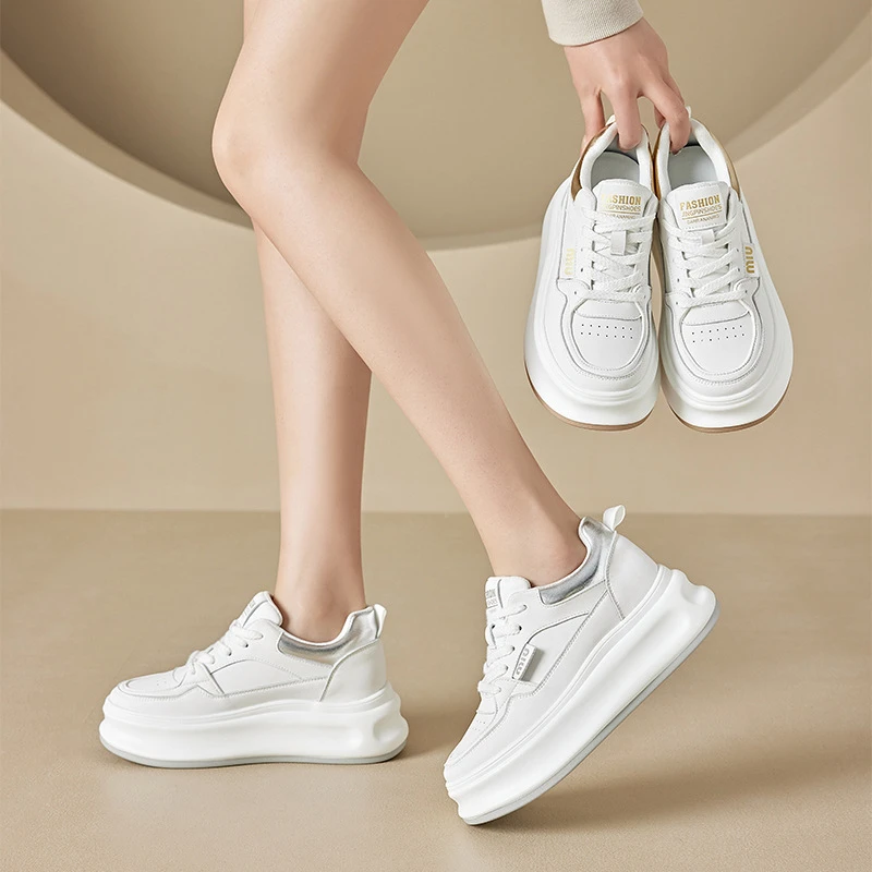 reathable Perforated Genuine Leather White Sneakers For Women 2026 Summer New No Tie Elastic Slip On Design Round Toe Flat Non S
reathable Perforated Genuine Leather White Sneakers For Women 2026 Summer New No Tie Elastic Slip On Design Round Toe Flat Non S