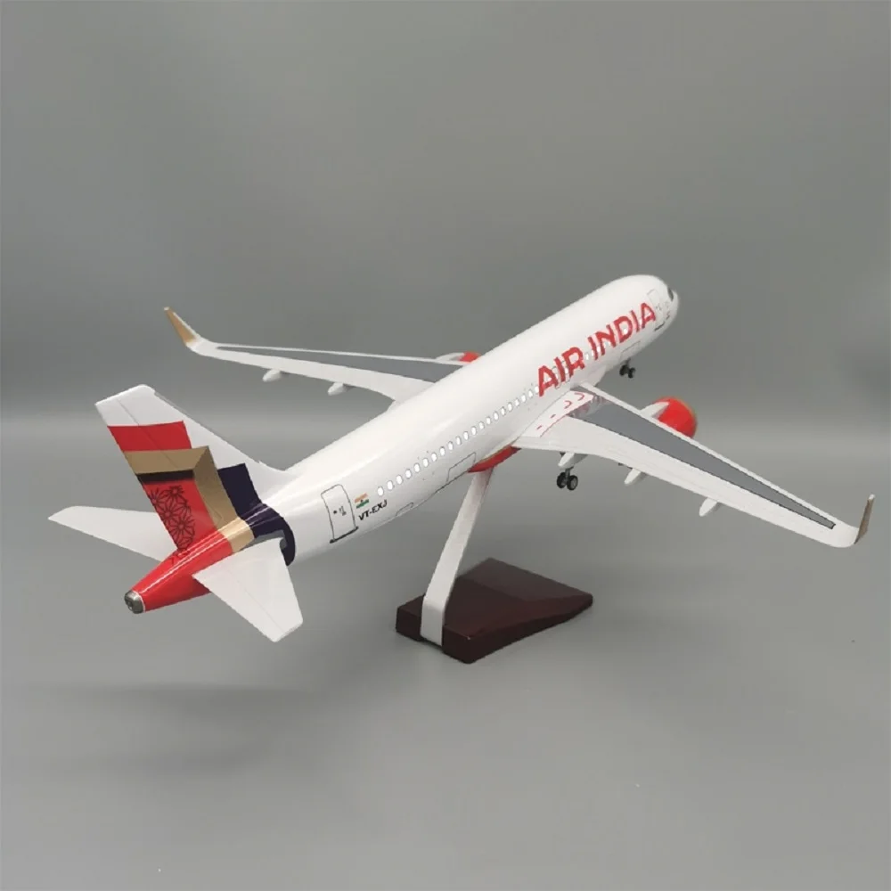 Toy planes 47cm Model Air India A320 Neo Aircraft With Base Display Aircraft Collection Decoration toy airplane for boys
Toy planes 47cm Model Air India A320 Neo Aircraft With Base Display Aircraft Collection Decoration toy airplane for boys