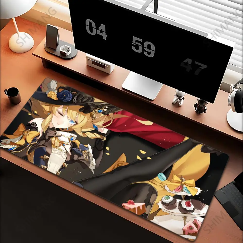 Mouse Pad Genshin Impact Navia Large Computer Office Game Table Mats New Rubber Anti-slip Gaming Keyboard Mousepad Long Desk Pad
Mouse Pad Genshin Impact Navia Large Computer Office Game Table Mats New Rubber Anti-slip Gaming Keyboard Mousepad Long Desk Pad