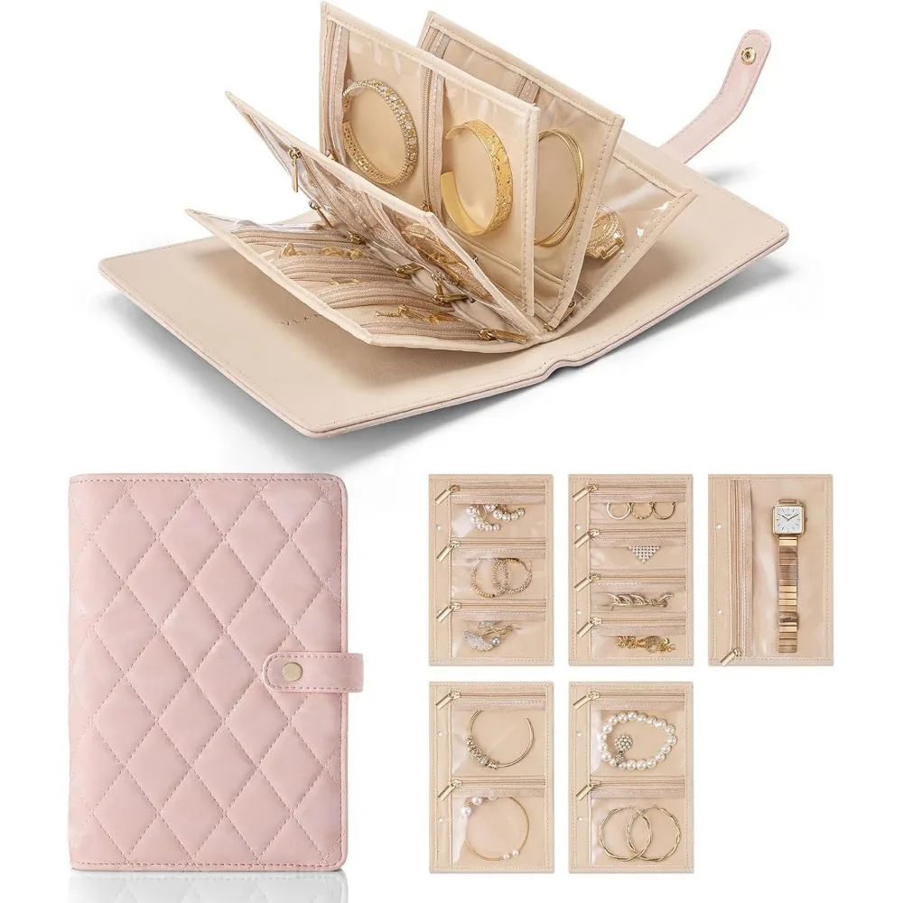 Spot Hot Sale Foldable Travel Jewelry Storage Bag Book Jewelry Bag Binder with Transparent Zipper Velvet Bag
Spot Hot Sale Foldable Travel Jewelry Storage Bag Book Jewelry Bag Binder with Transparent Zipper Velvet Bag