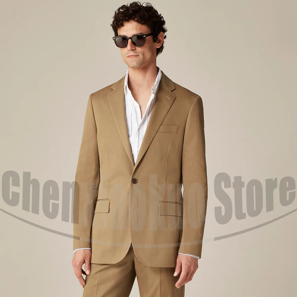 Men's Single Breasted Suit Set Slim Fit Tailored Blazer and Pants Fashion Formal Casual Wear for Business Wedding 2 Piece
Men's Single Breasted Suit Set Slim Fit Tailored Blazer and Pants Fashion Formal Casual Wear for Business Wedding 2 Piece