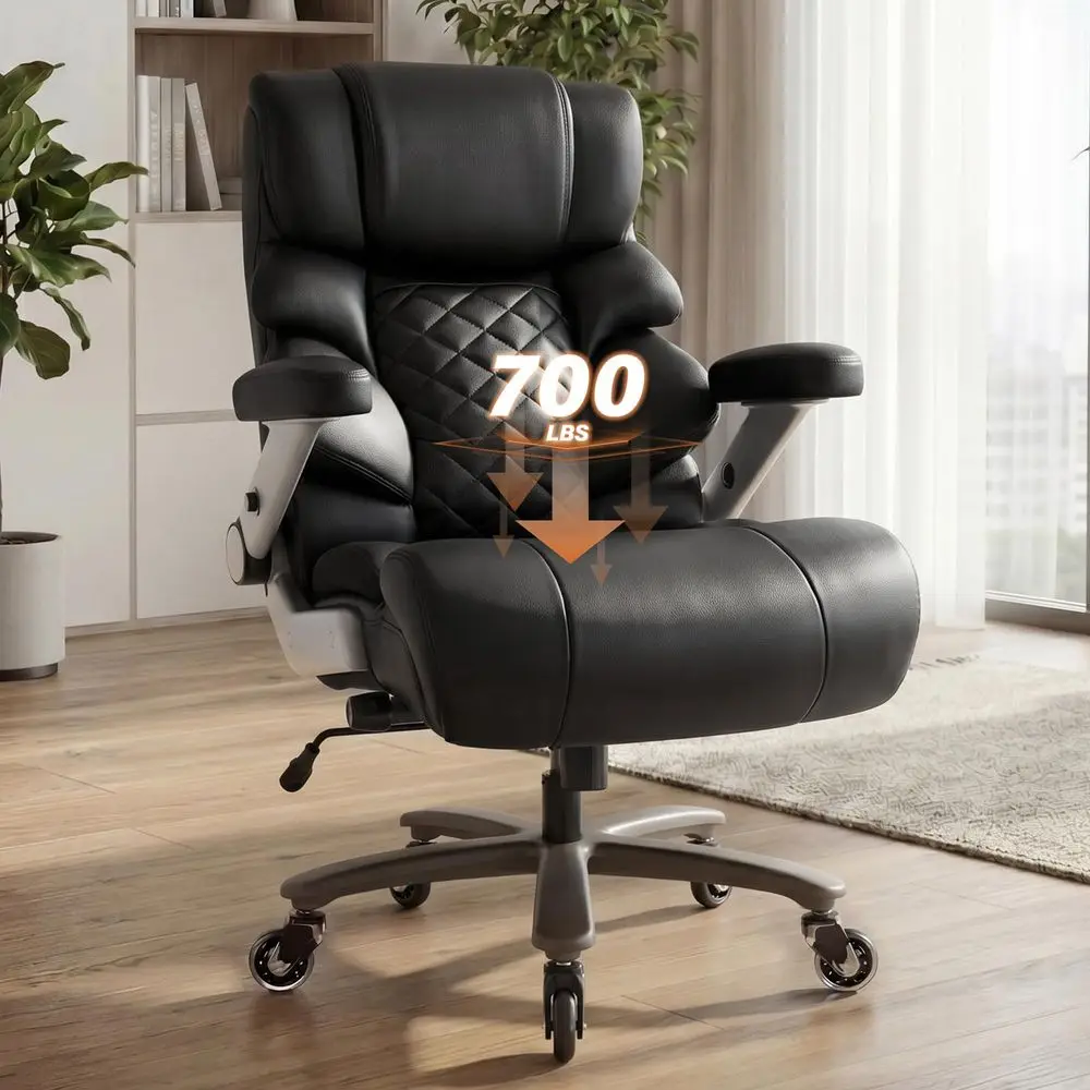 700lbs Big and Tall Office ChairLarge Computer Chair with Adjustable Lumbar Support 3D Flip Arms Plus Size Wheels, High Back Ex
700lbs Big and Tall Office ChairLarge Computer Chair with Adjustable Lumbar Support 3D Flip Arms Plus Size Wheels, High Back Ex