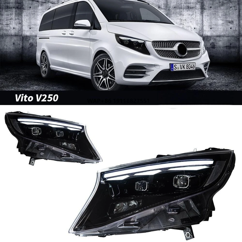 For V-Class VITO V260 New Wintian LED Headlights 6000K 12V 6000 Lumens 70W Daytime Running Lights Turn Signal
For V-Class VITO V260 New Wintian LED Headlights 6000K 12V 6000 Lumens 70W Daytime Running Lights Turn Signal