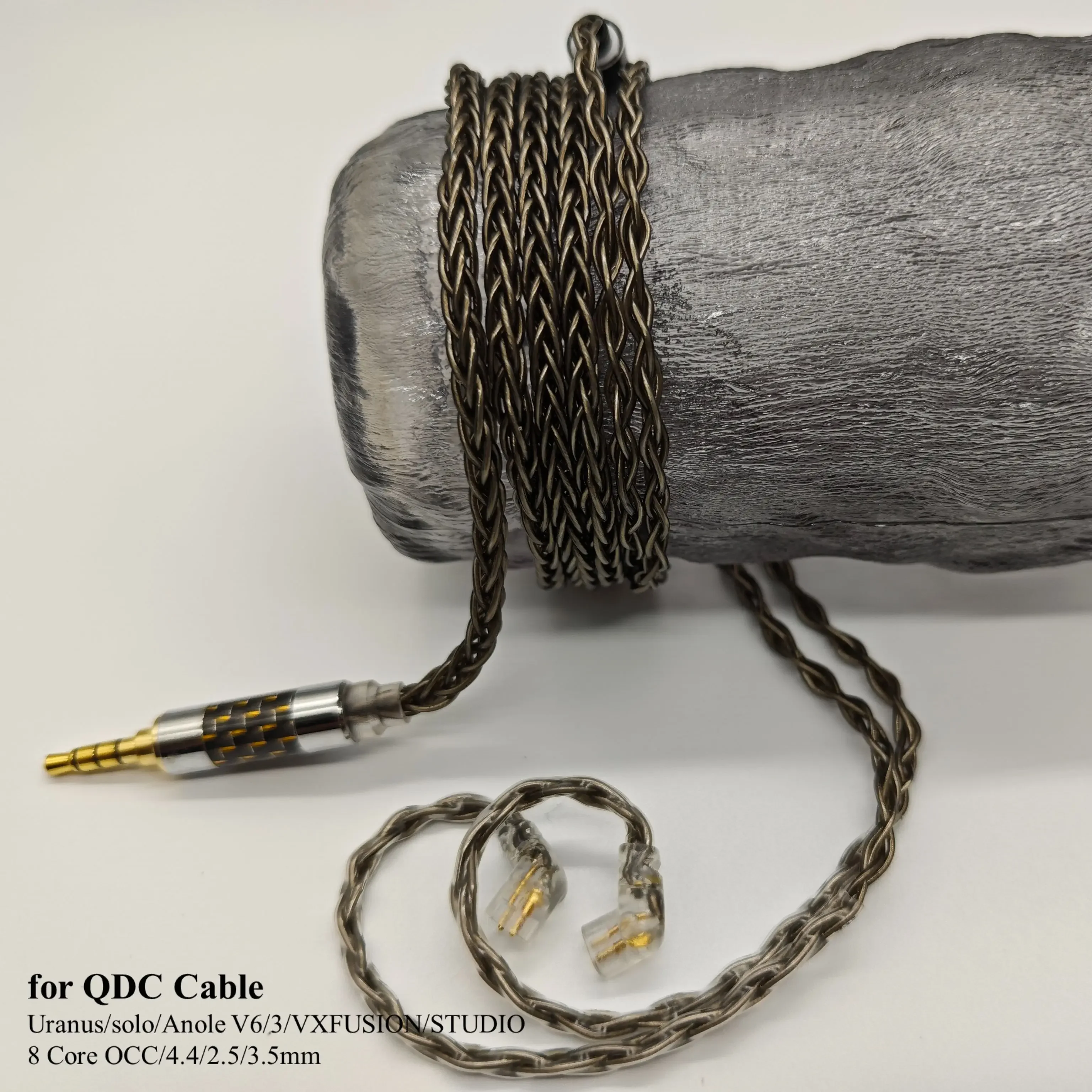 Uranus-Silver Plated Upgrade Cable, V3, V14 Anole, V6, VX FUSION STUDIO, 8 Core Earphones, OCC, 4.4mm Balance, 2.5 MIC
Uranus-Silver Plated Upgrade Cable, V3, V14 Anole, V6, VX FUSION STUDIO, 8 Core Earphones, OCC, 4.4mm Balance, 2.5 MIC