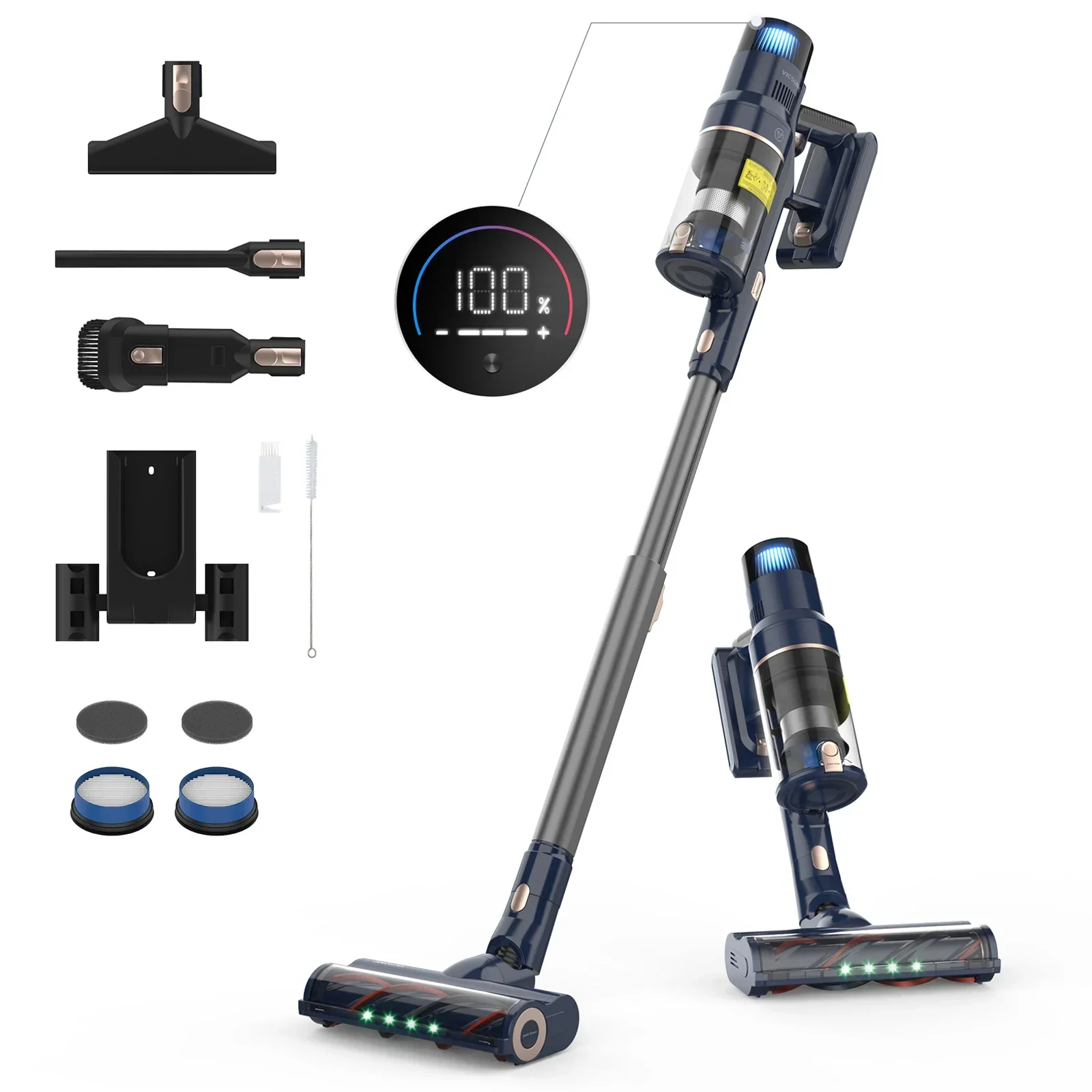 004 VICSONIC S7 Smart Cordless Cleaner BLDC480W 28kPa Wireless 7in1 Motorized LED Floor Auto Cleaning Vaccum Cleaner Machine
004 VICSONIC S7 Smart Cordless Cleaner BLDC480W 28kPa Wireless 7in1 Motorized LED Floor Auto Cleaning Vaccum Cleaner Machine
