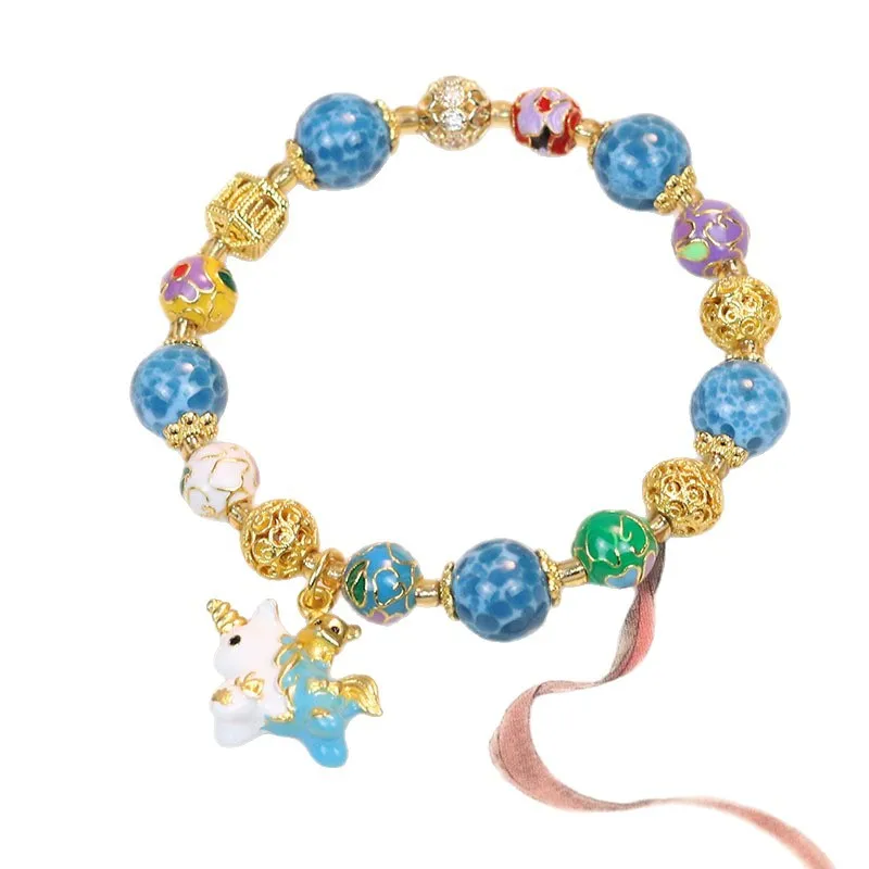 2026 Year of the Horse Blessing Bracelet for Women Glazed Beaded Zodiac Horse Lucky Jewelry for Daily Wear Gifts
2026 Year of the Horse Blessing Bracelet for Women Glazed Beaded Zodiac Horse Lucky Jewelry for Daily Wear Gifts